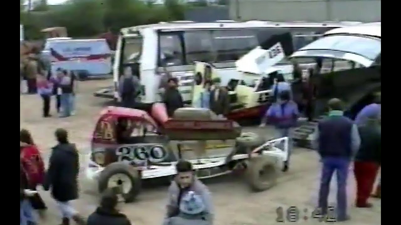 1991 Long Eaton 13th April Stock Cars (pit walkabout)