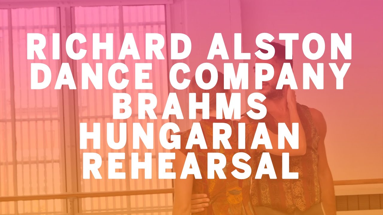 Richard Alston Dance Company: Brahms Hungarian Rehearsal