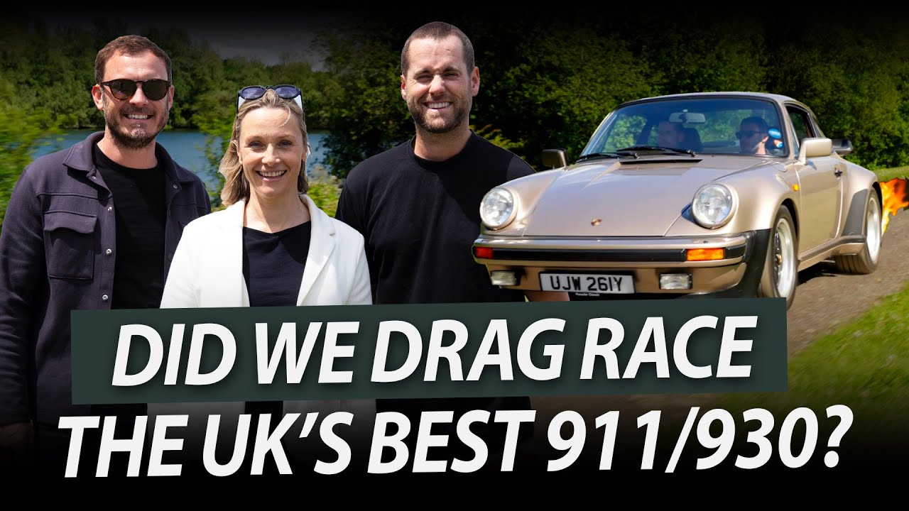 911/930 VS Mini Cooper S Mk. I VS Ford RS Cosworth with Vicki Butler-Henderson: CLASSIC DRAG RACE