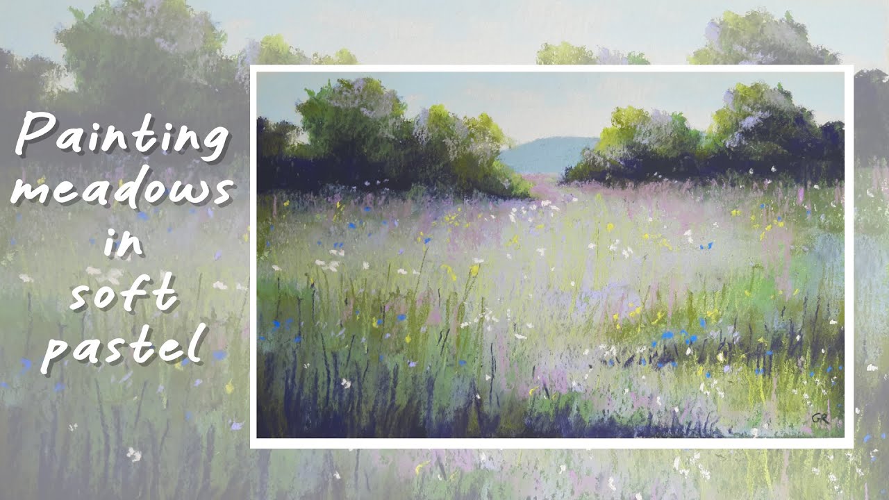 Using an Alcohol Wash with Soft Pastel / Painting Tutorial