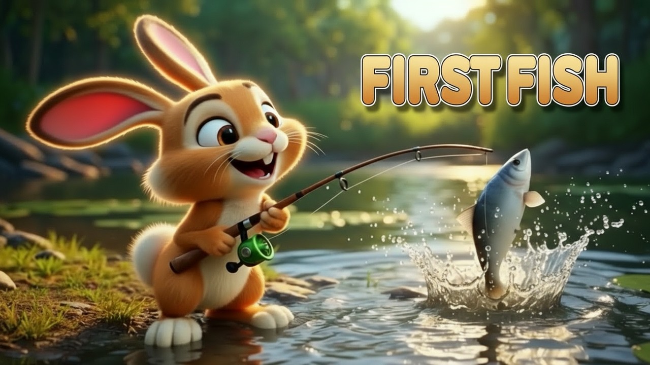 Chiko Catches His First Fish