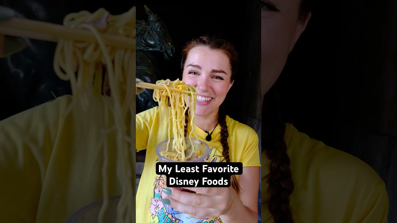 My least fav foods from Epcot! #foodie #shorts #eating #disney #themepark #epcot