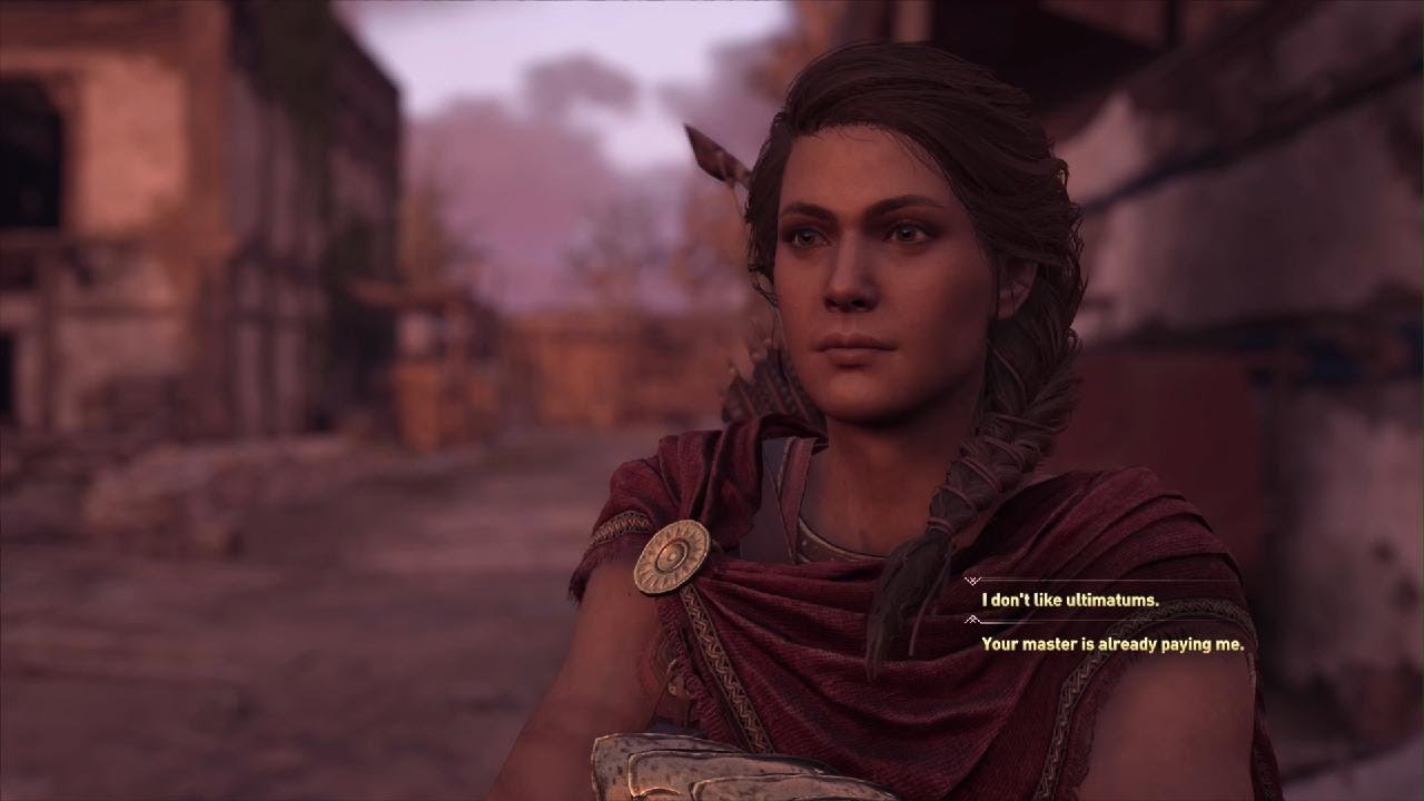 Assassin's Creed Odyssey 24 - once a slave, the kingfisher and the robin, the daughters of artemis.