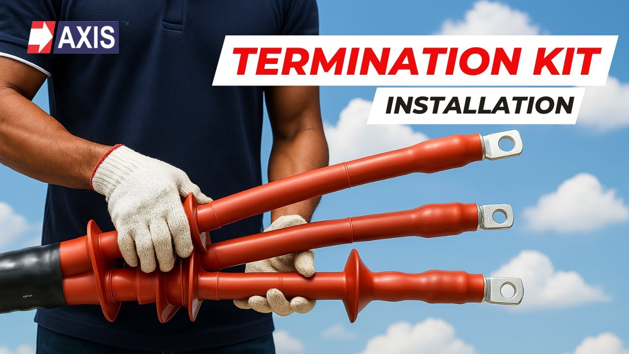 How to install MV Heat Shrinkable Termination Kits | 3-Core Cable⚡