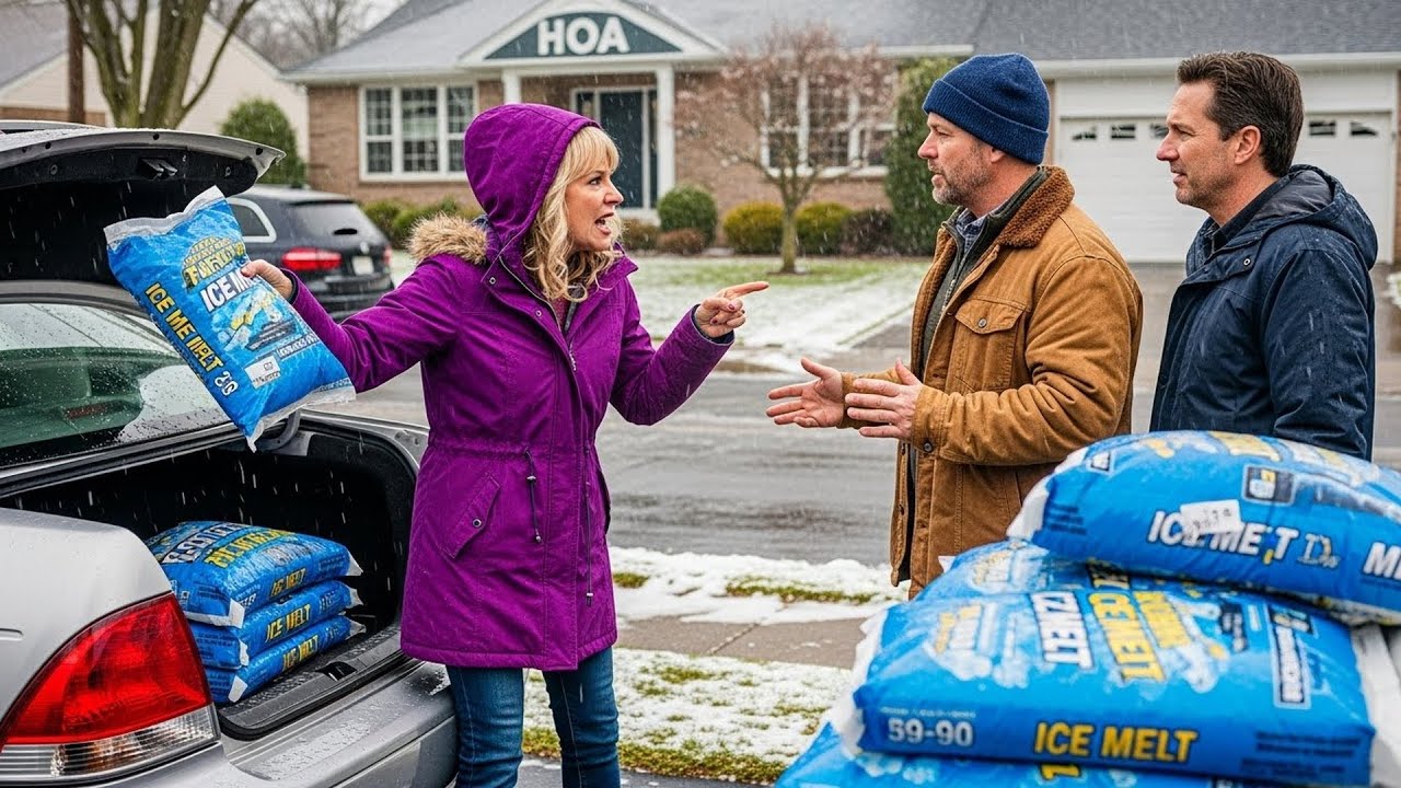 HOA Karen Stole My Ice Melt During The Storm, Didn't Know I Own The Only Hardware Store