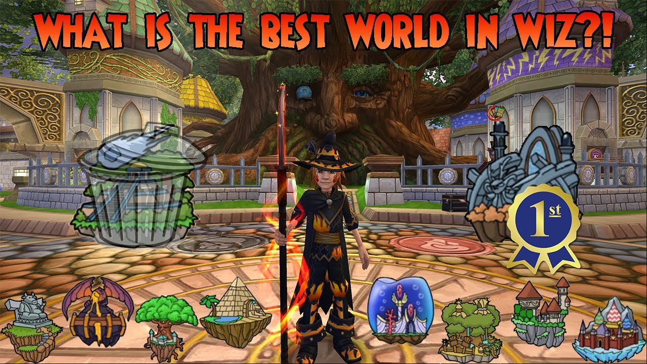 Wizard101: Какой мир самый лучший?! (Рейтинг мира)