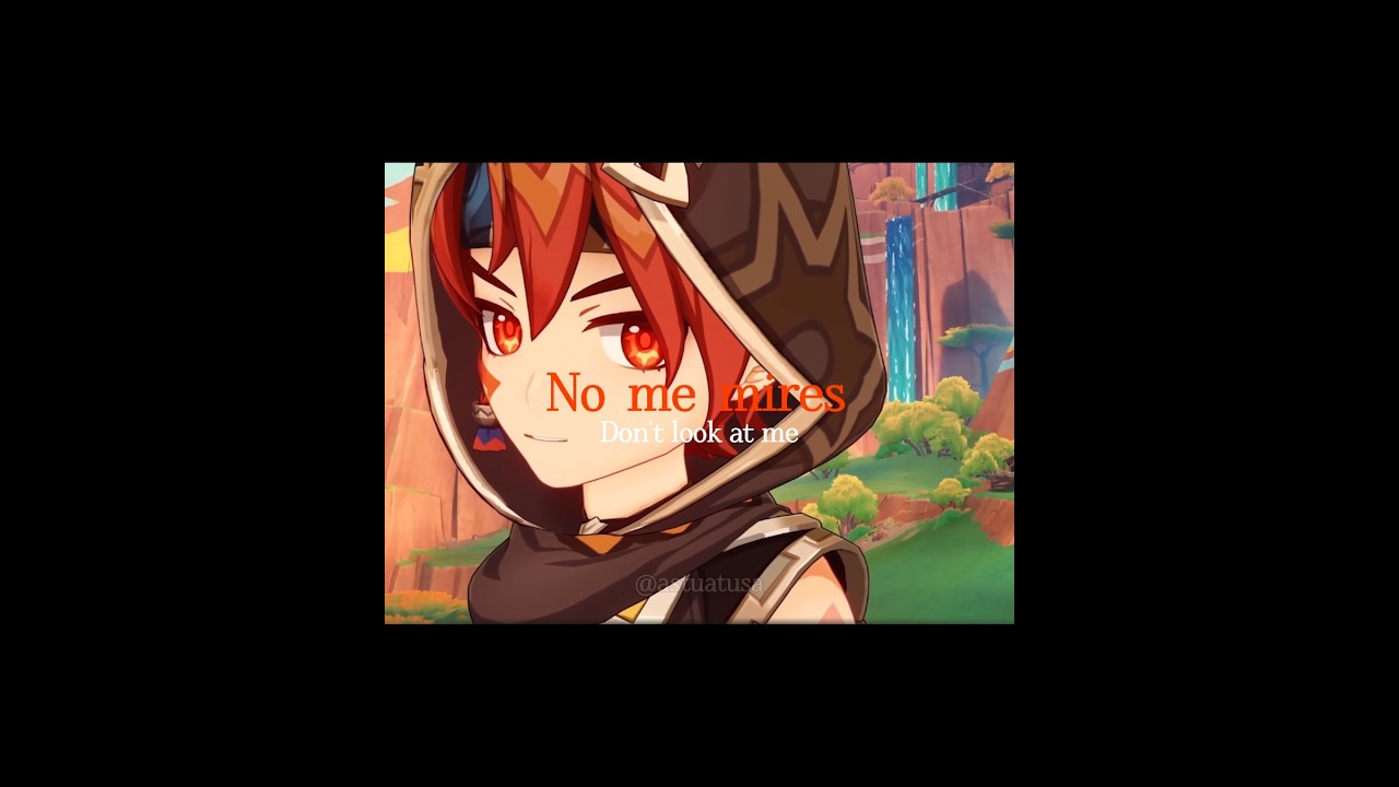 Don't look at me with those eyes | Xbalanque x Och-Kan #genshinimpact #natlanedit #shorts
