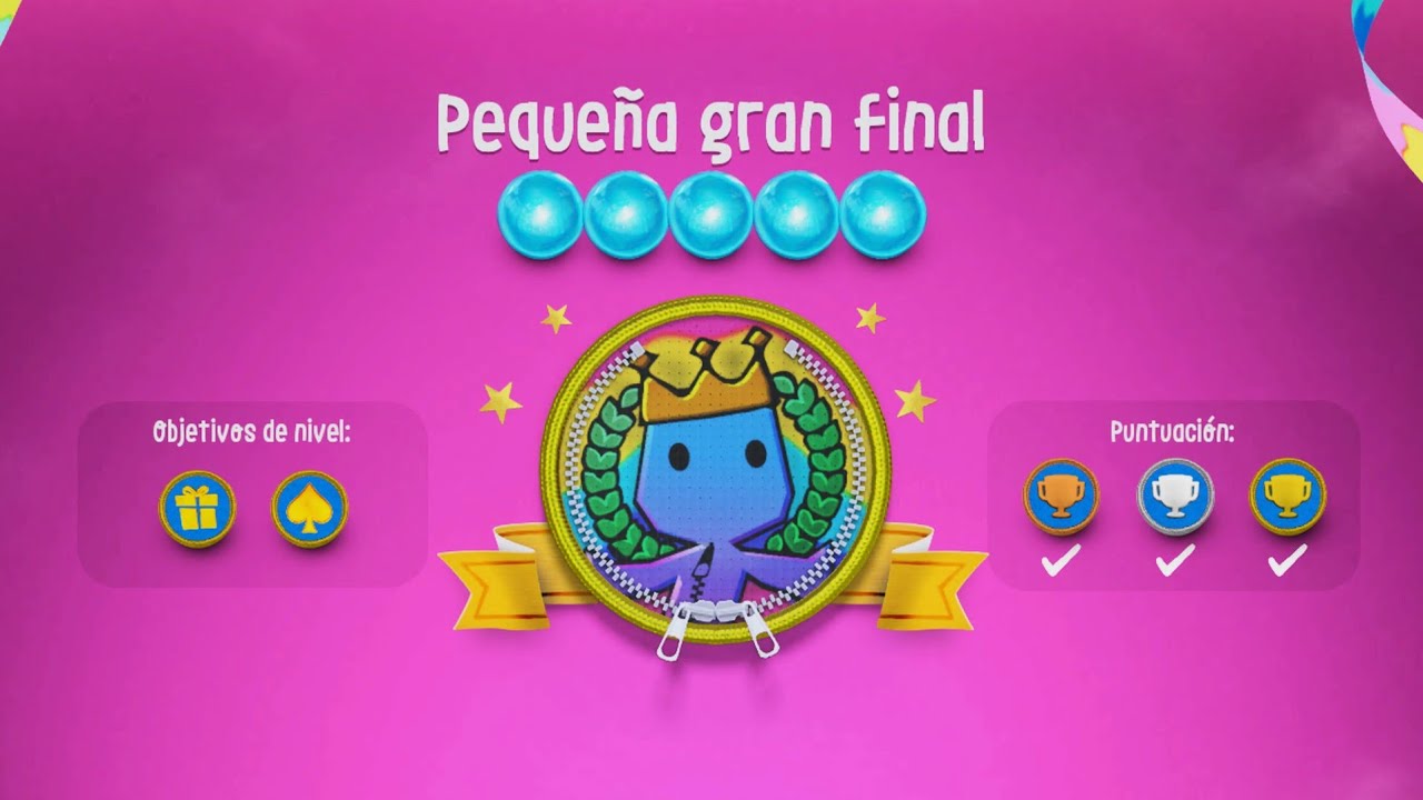 Sackboy™: Una aventura a lo grande - Pequeña gran final - 100%