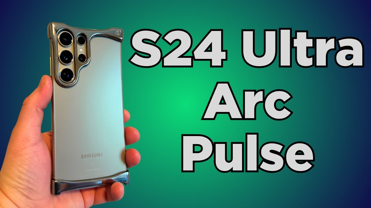 Galaxy S24 Ultra Arc Pulse Machined Aluminum Bumper Case Review-This is Slick!