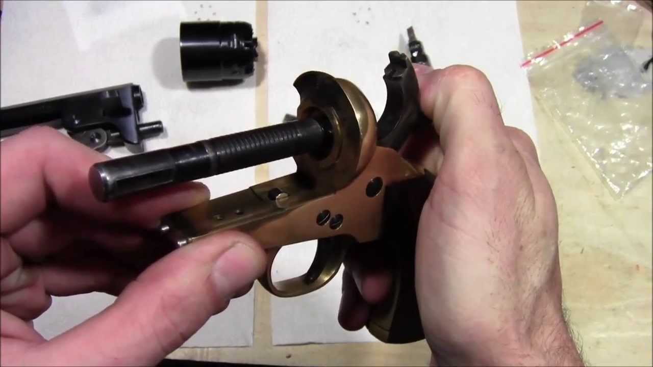 Cap and Ball Revolver Colt Malfunction Fail Issue Problem **Repair**