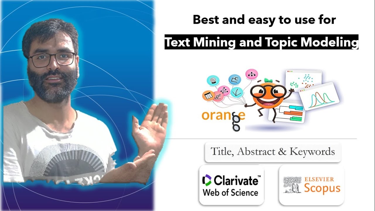Text Mining & Topic Modeling in Orange: Step-by-Step Guide with Web of Science & Scopus Data