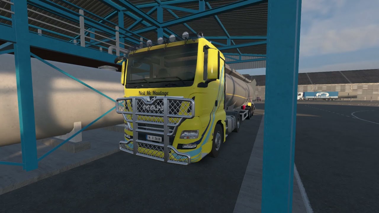 On The Road / Diesel to Frankfurt and to two service stations