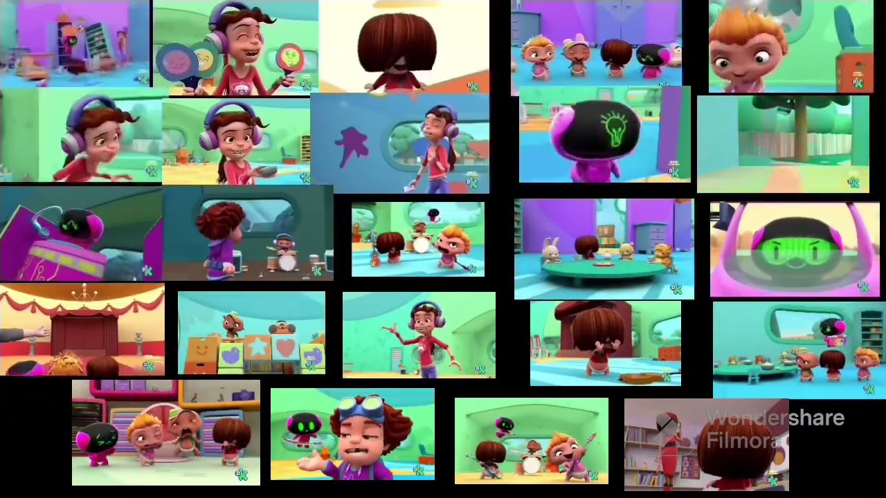 24 mini beat power rockers dando al mismo tiempo