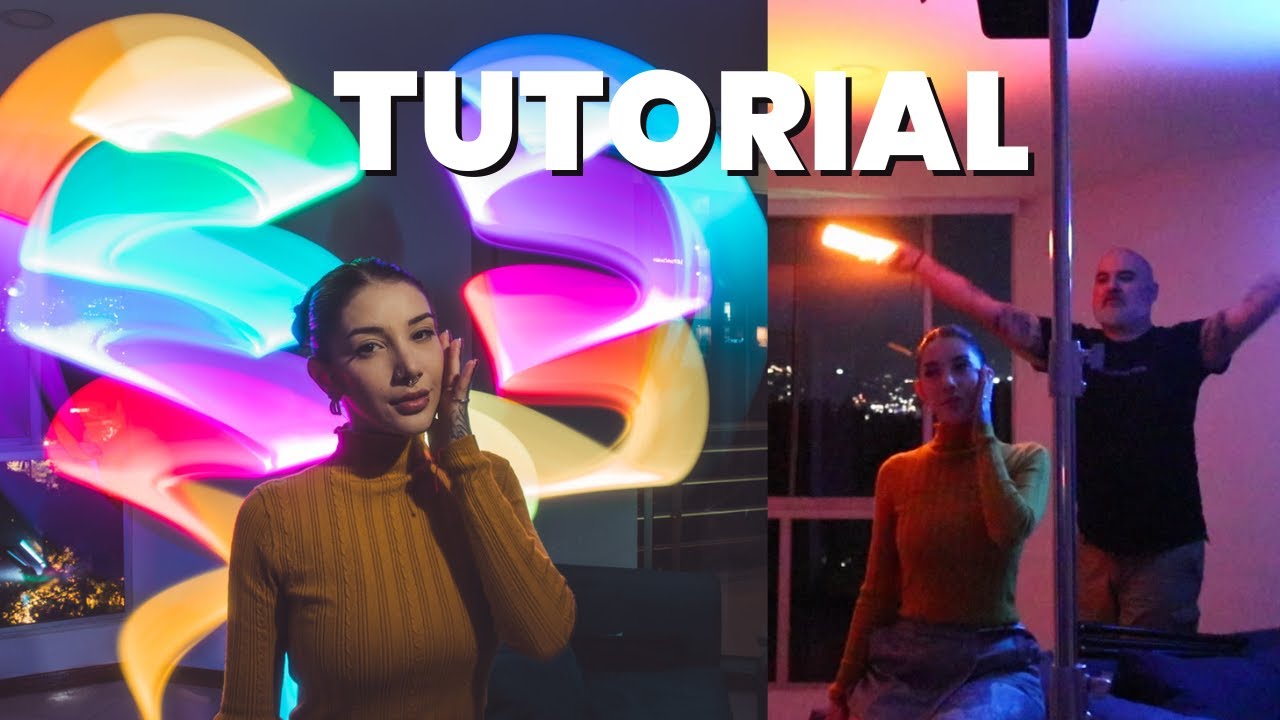 Pintando con Luz: Tutorial Básico de Lightpainting para Principiantes