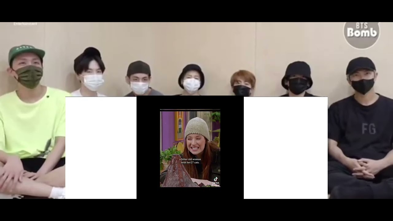 bts reaction to that so raven moments I found on Tiktok pt 11 (fake reaction)