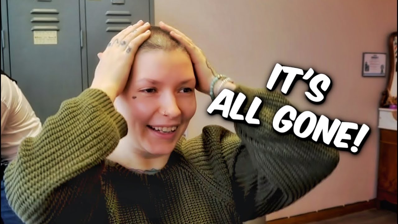 Extreme Change: The Shaved Off Blond Hair
