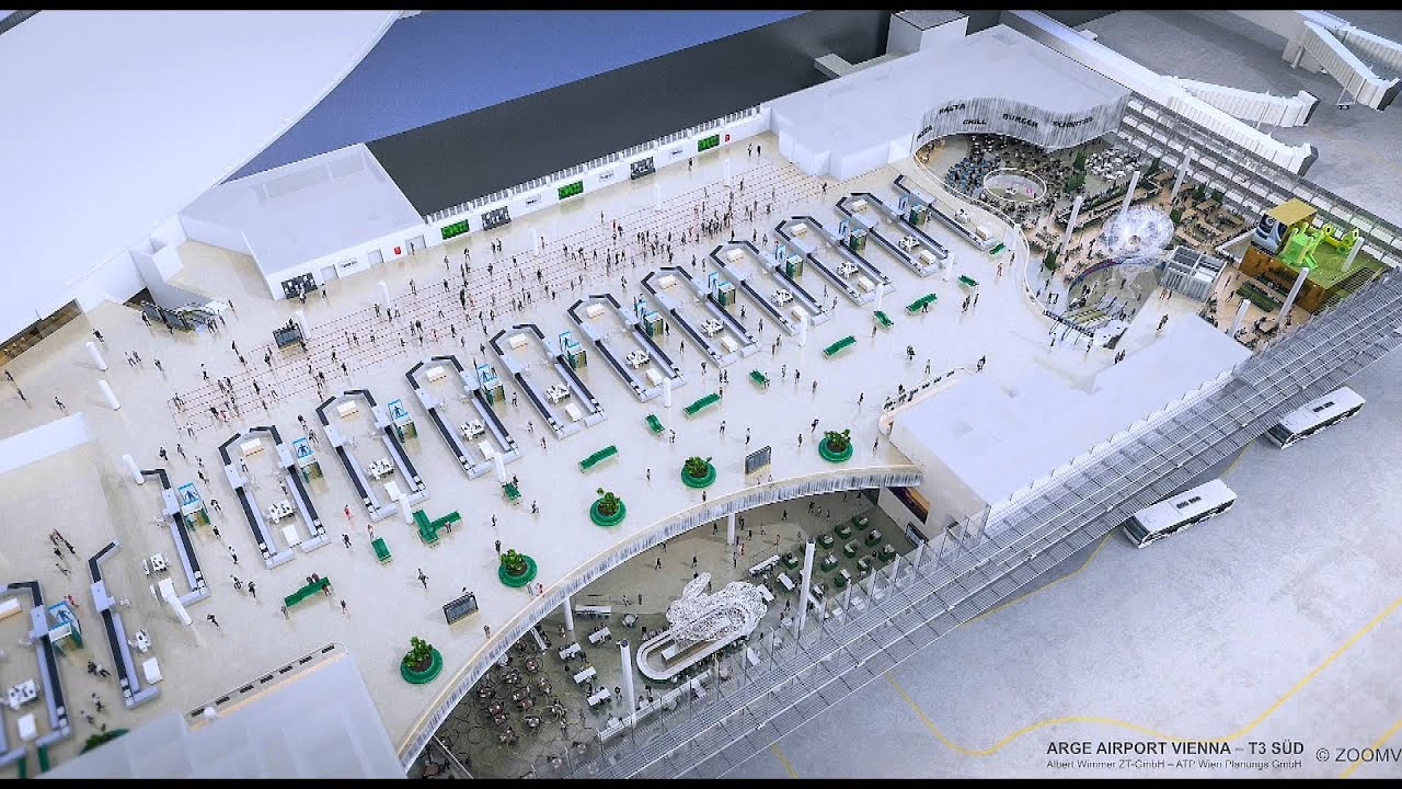 Terminal-Erweiterung am Flughafen Wien