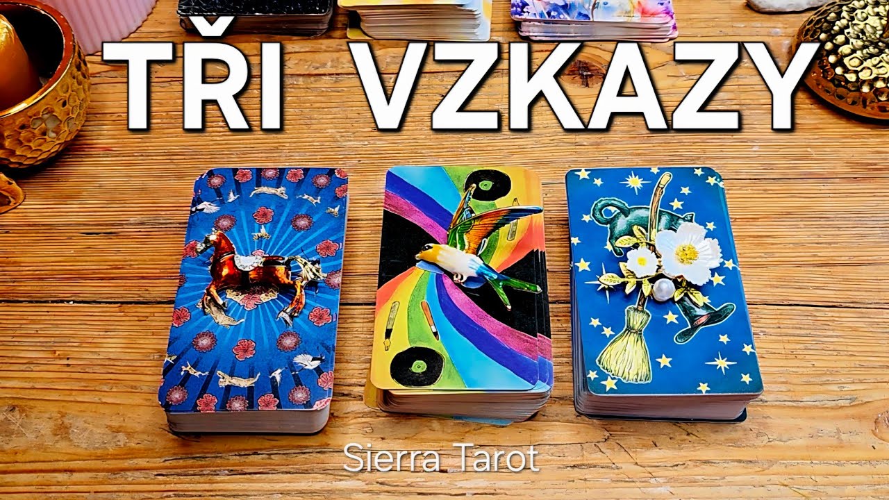 Výklad karet🃏VZKAZY NA TŘI VARIANTY🌞🩷🍀 Vyber si svůj balíček 🪄