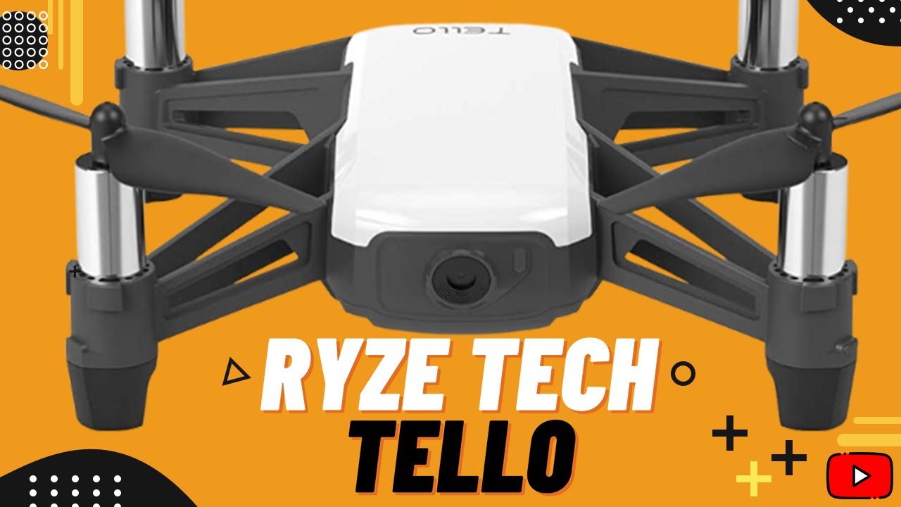 Ryze Tech Tello Mini Quadcopter Drone | 13 Minutes Flight, 8D Flips, Auto Takeoff