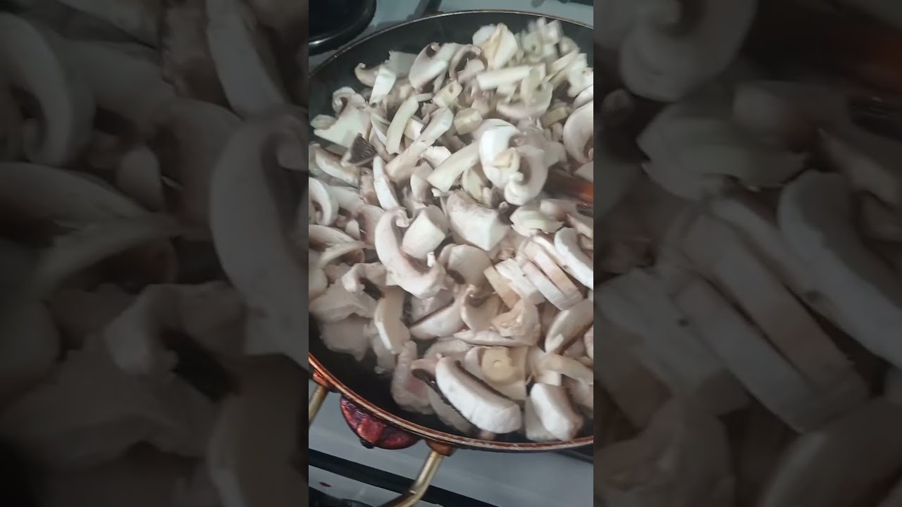 Tavuklu mantar sote
