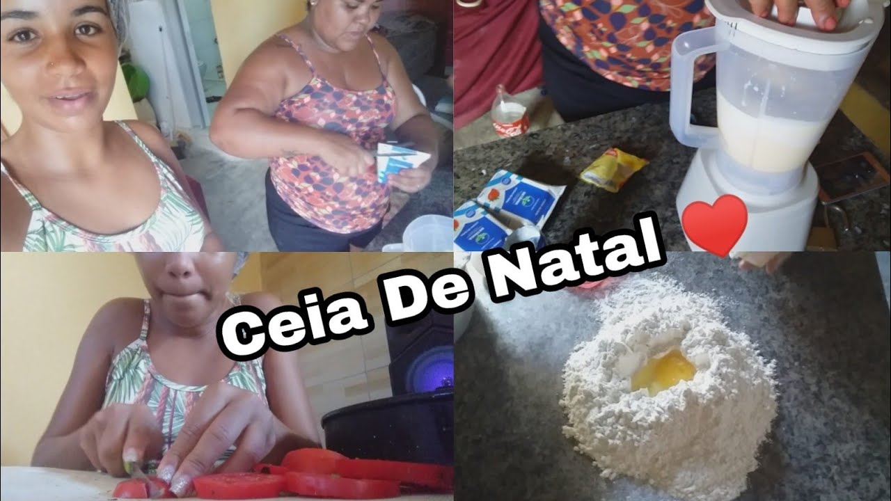 PREPARANDO A NOSSA CEIA DE NATAL ♥️