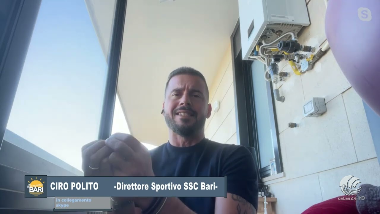 Buongiorno Bari del 20.11.23 - Sport (ospite: Ciro Polito, DS del Bari)