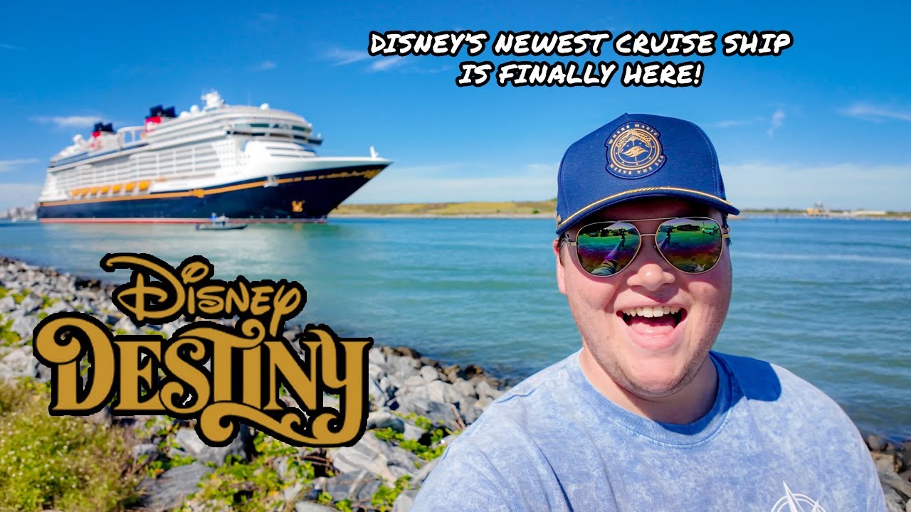 FIRST LOOK: The Disney Destiny! Disney Cruise Lines NEWEST Cruise Ship Is Finally Here!