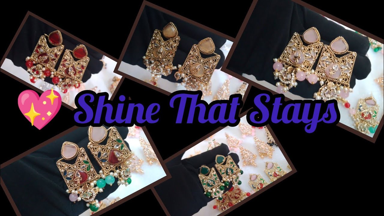  Premium quality turkish light weight jewellery | Turkish earrings @NoorēShinejewellers #premium 