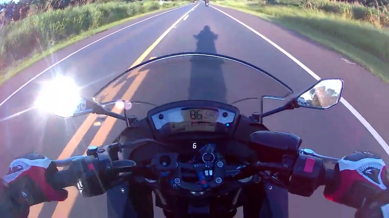 Passeio de domingo foi com a Kawasaki Ninja 650R ABS, rumo a São Roque.(Parte 10)