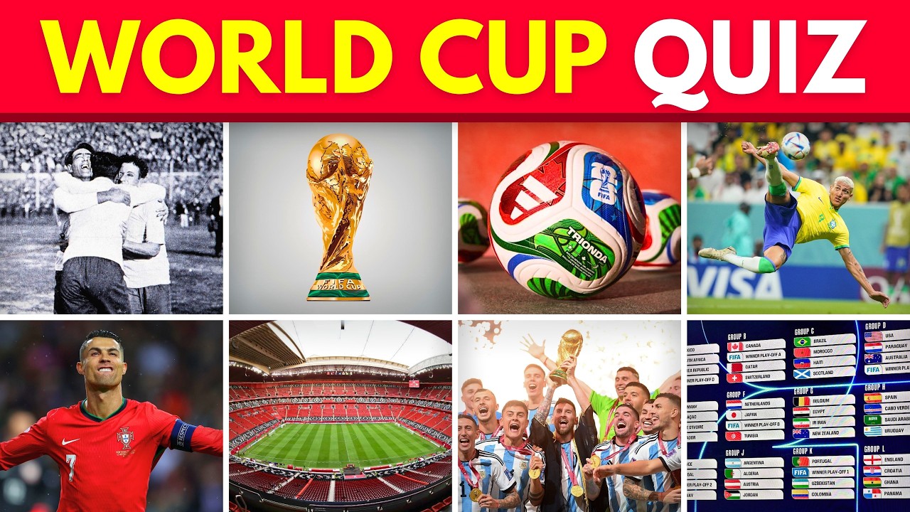 How Much do You Know About the World Cup? ⚽🏆 | Football Quiz 2026