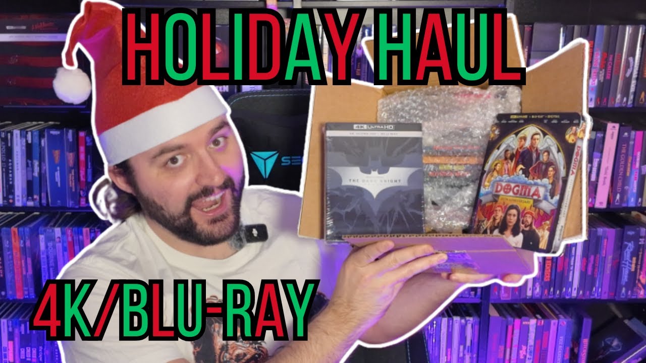 I Spent WAY Too Much on 4K Blu-Rays | Holiday Haul