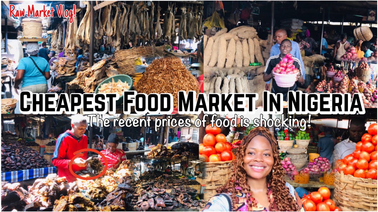 Oyinbo Market,Lagos Nigeria| UNEDITED MARKET VLOG|Current Cost of Food_Naira Has No Value!