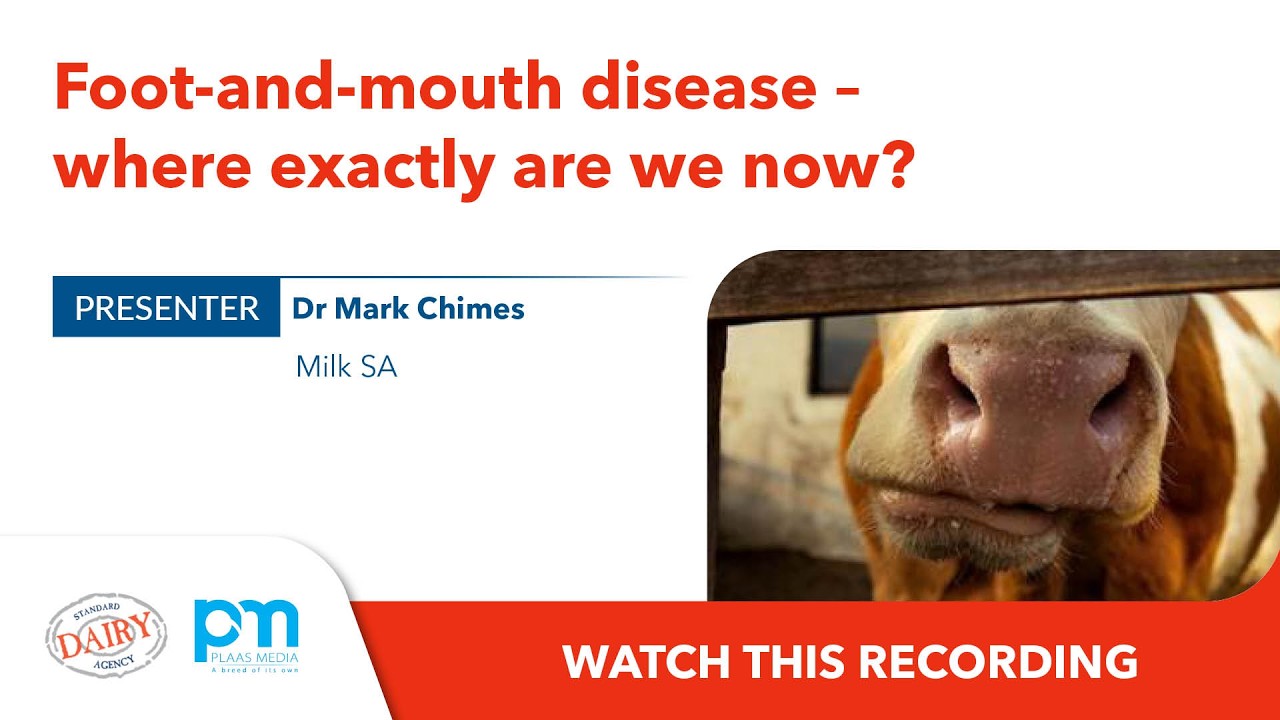 Foot-and-mouth disease – where exactly are we now?