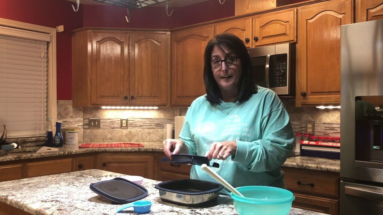 Tupperware Micro Pro Grill --Cornbread