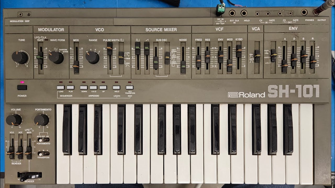 Roland SH-101 Tribute to my First Synth