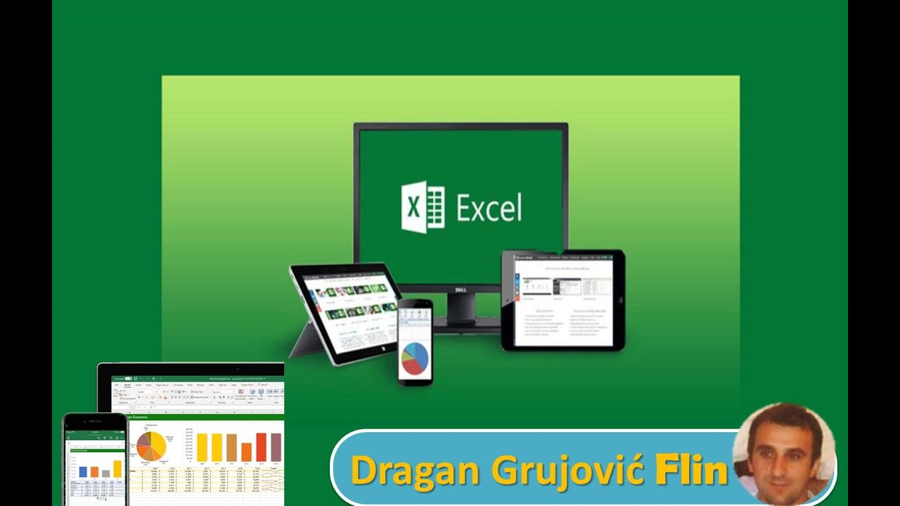 Excel tutorijal 1- Prosek,zbir,CountIf, Min,Max,If