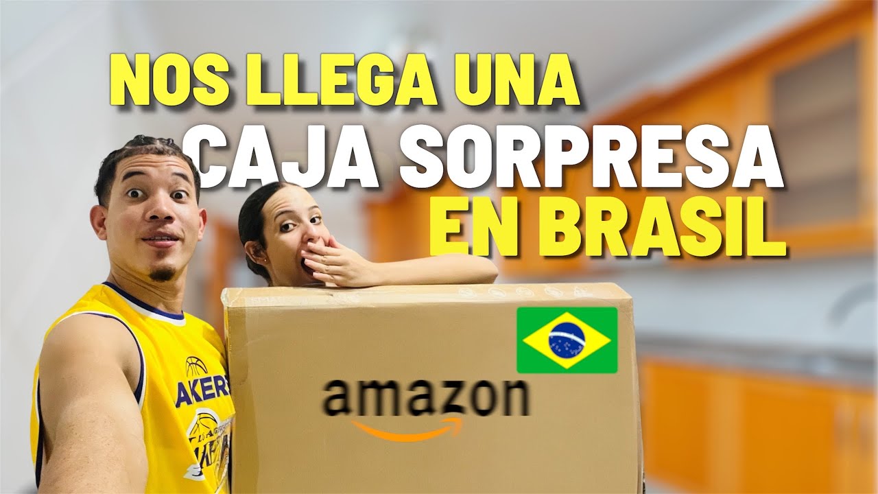 NUNCA ESPERÉ esto en BRASIL 🇧🇷SUSCRITORA NOS SORPRENDIÓ CON ESTA CAJA 😱