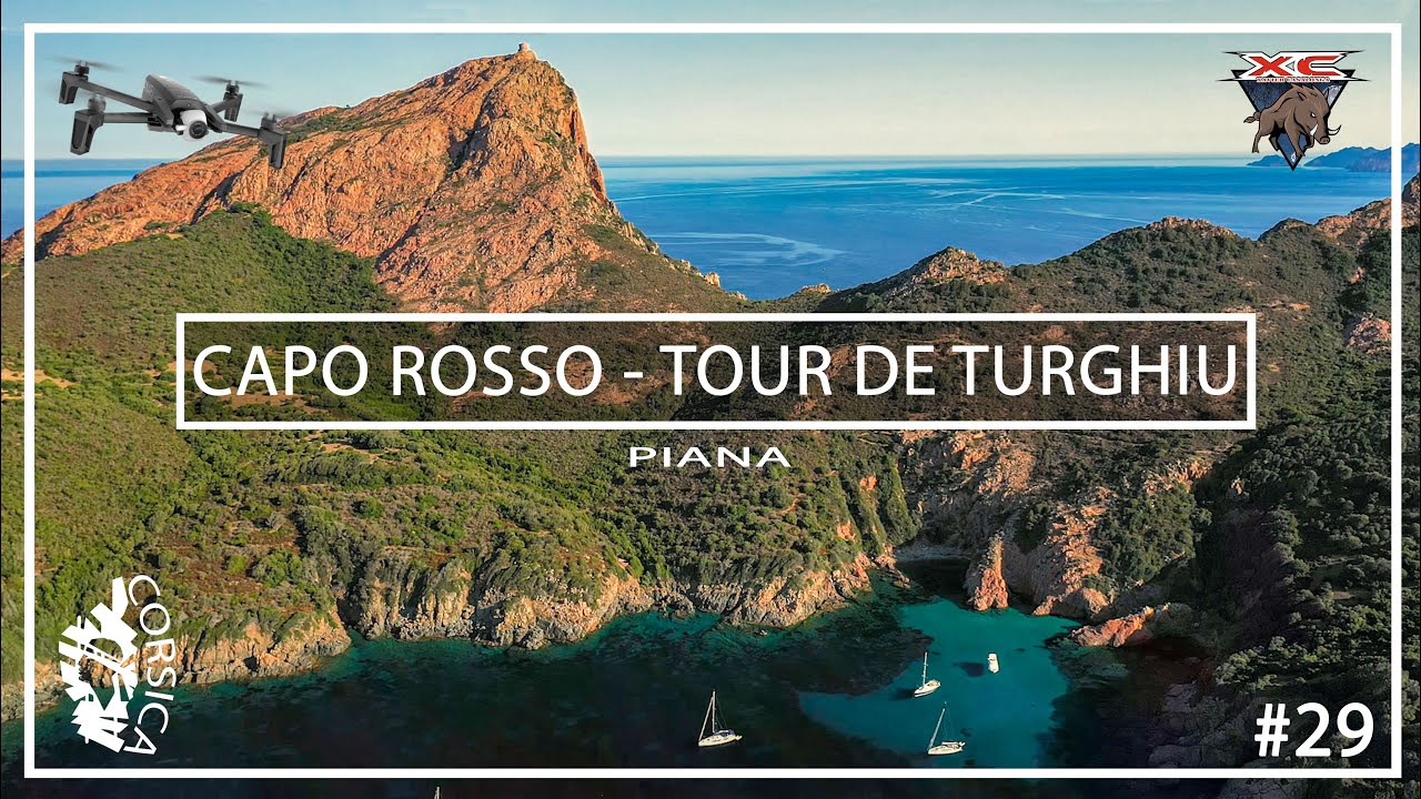 Randonnée Corse #29 : Capo rosso - Tour de Turghiu (Drone) (Piana) (Hiking Corsica)
