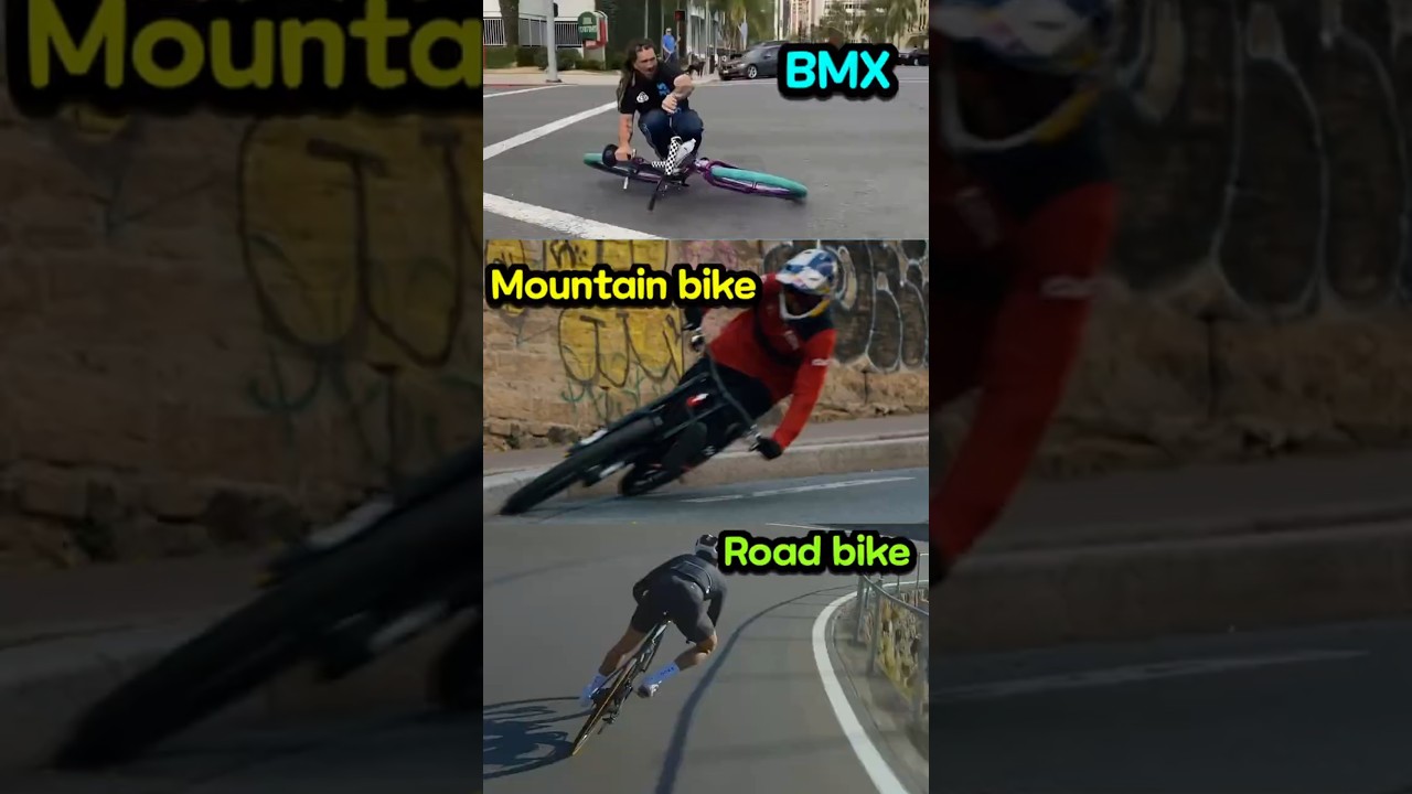 Велосипед с самым крутым углом наклона 🚴&zwj;♂️ Лучший в поворотах
