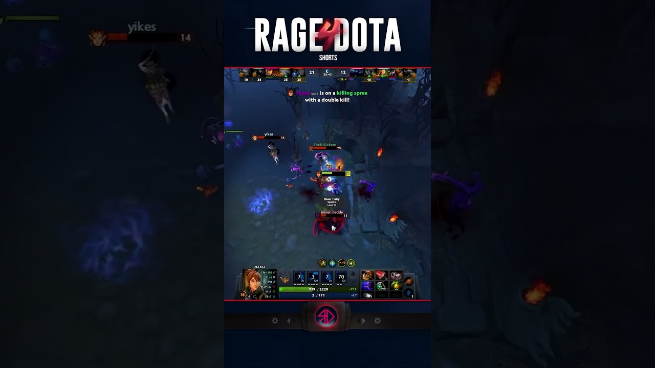 Marci 1 vs 5 #dota2