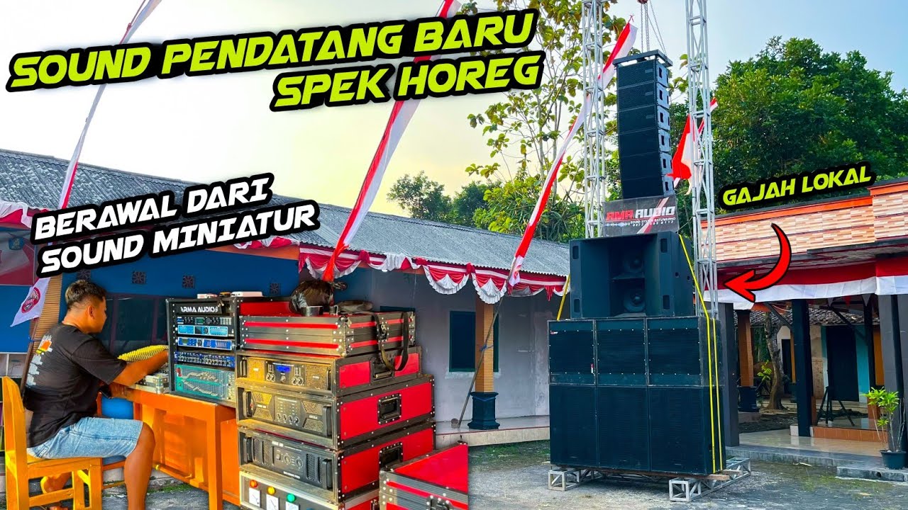 Berawal dari hobi SOUND MINIATUR ‼️ sound pendatang baru spek HOREG ,RMA audio batuwarno