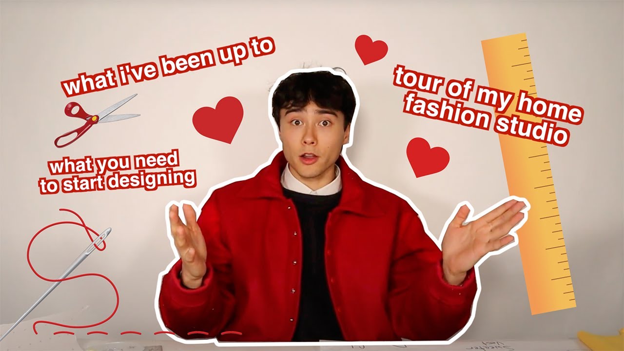 tour of my home fashion studio + life update