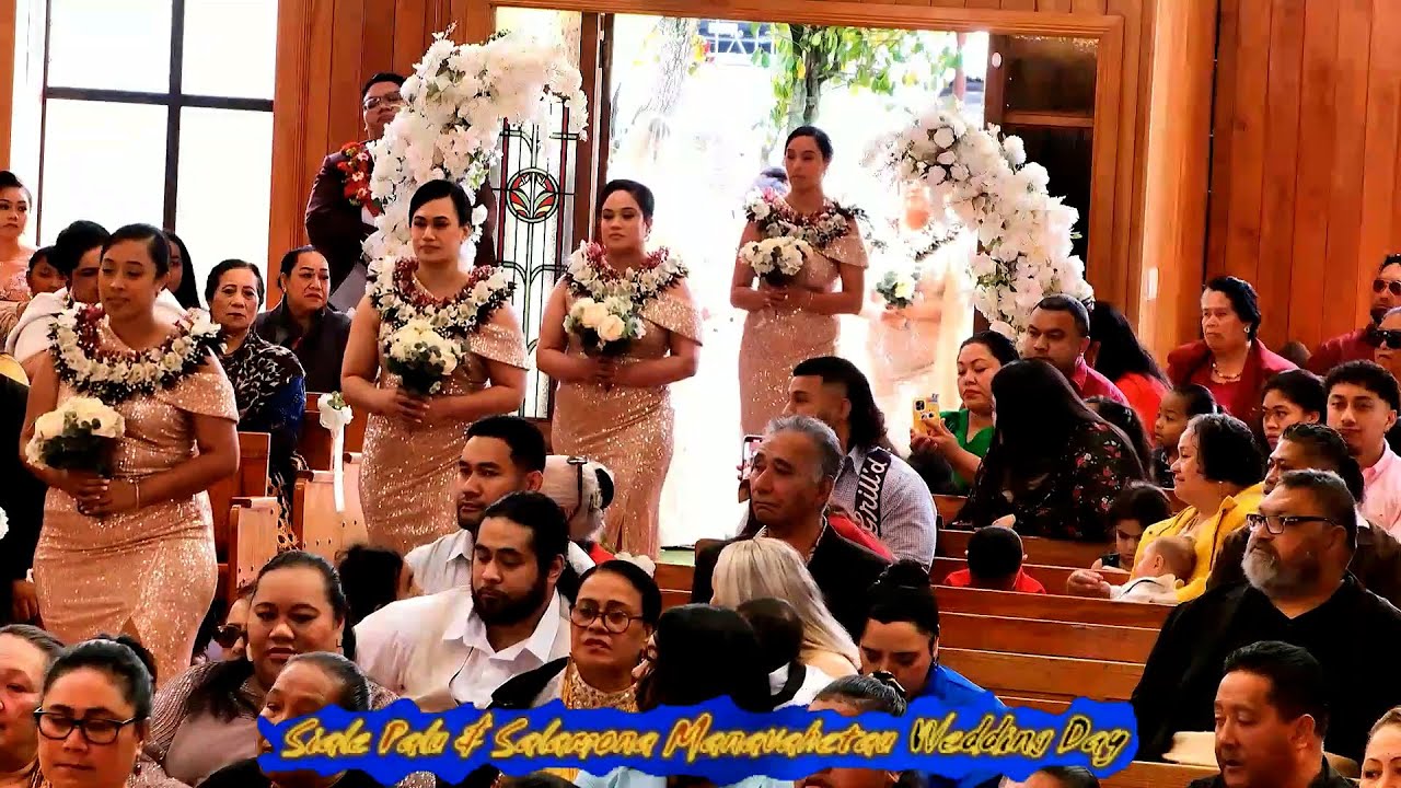Siale Palu  & Salamona Manavahetau  -----    Wedding Day 4 Oct 2025 Auck Nz