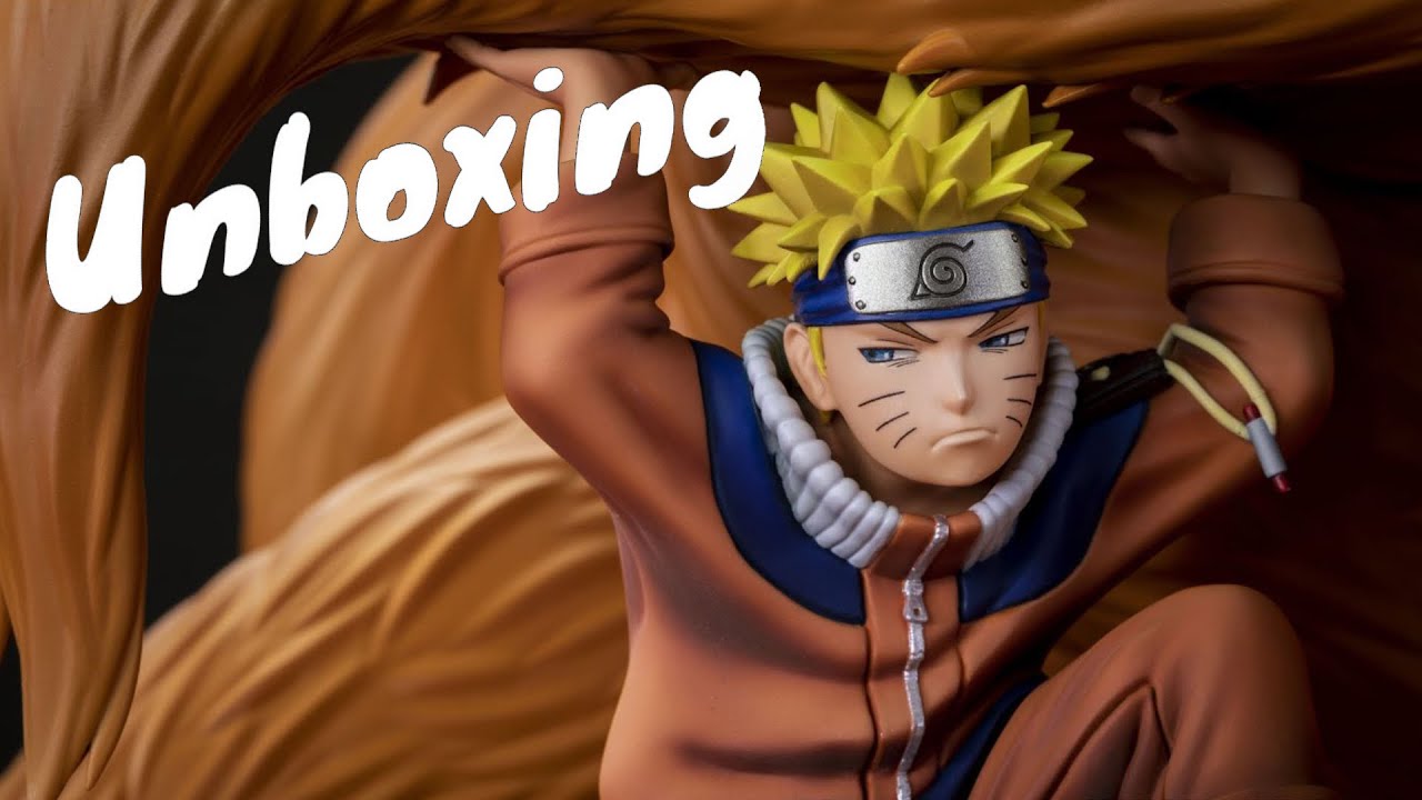 Naruto&Kyubi HQS Tsume Statue - Unboxing FR