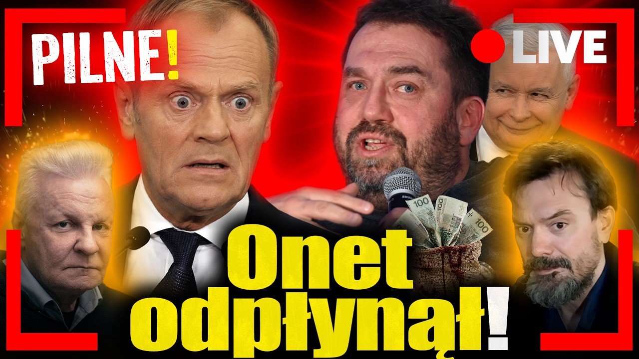 [LIVE] Onet pompuje sondażową panikę. Tomasz Szwejgiert, Jan Piński