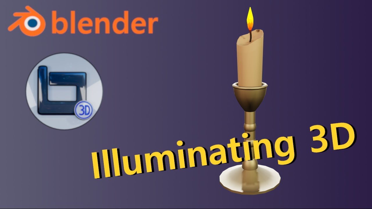 How to Make Cute Cartoon Candles in Blender