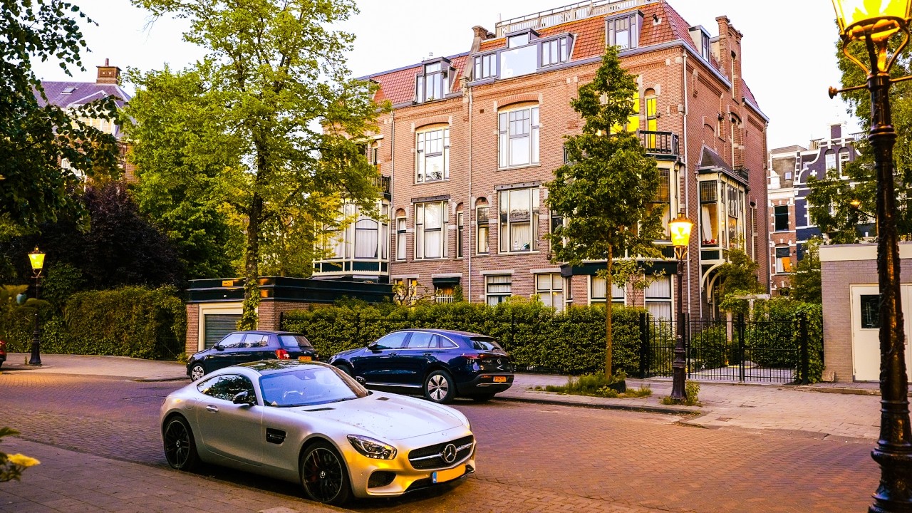 Oud Zuid, Richest Neighbourhood of Amsterdam 4k Walk 2023
