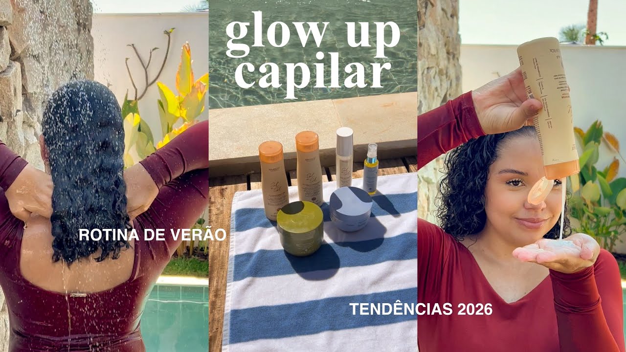 GUIA PARA TER UM GLOW UP EM 2026 ✨ EPISÓDIO 01: Cabelo, tendências e autocuidado 🧖🏼‍♀️✂️🎀