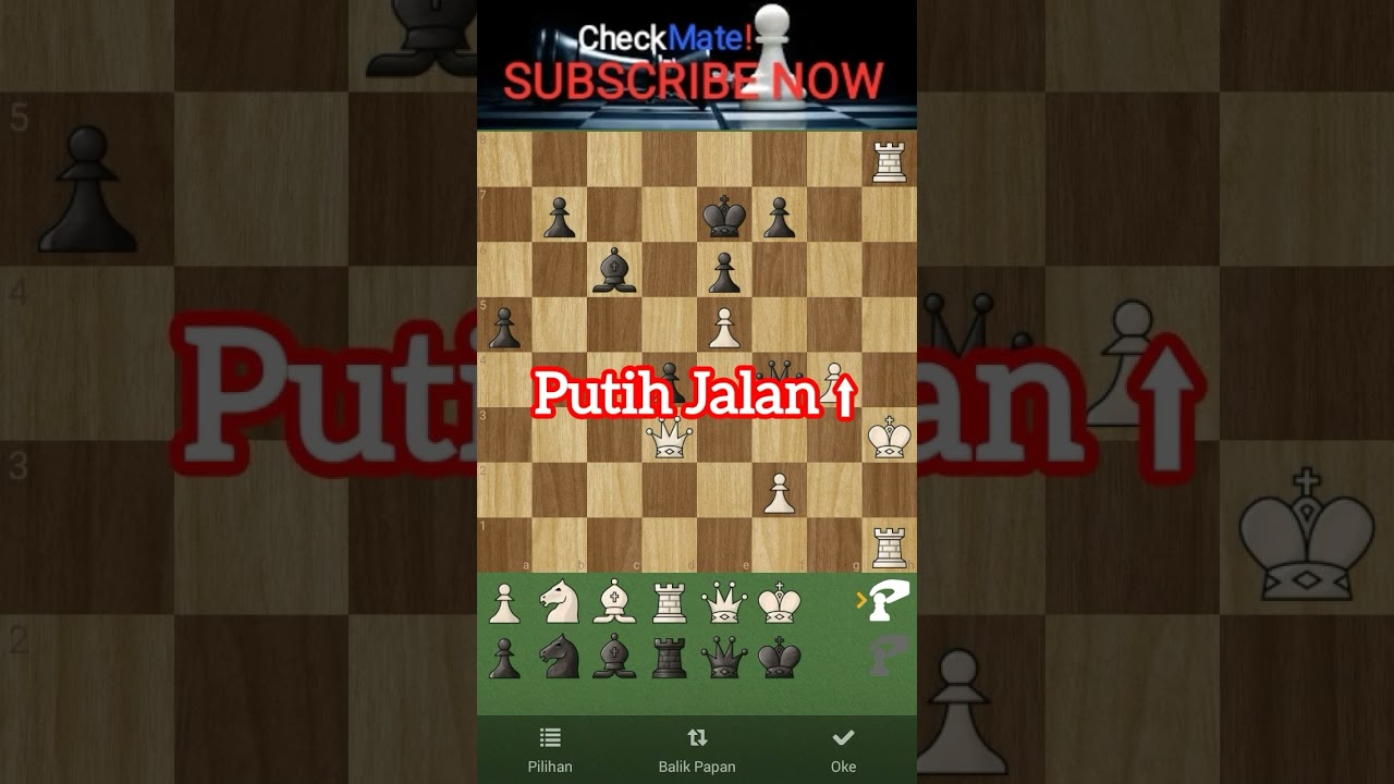 #12 Problem Catur 2 Langkah Mati #tebakancatur #tekatekicatur #2langkahmati #checkmate