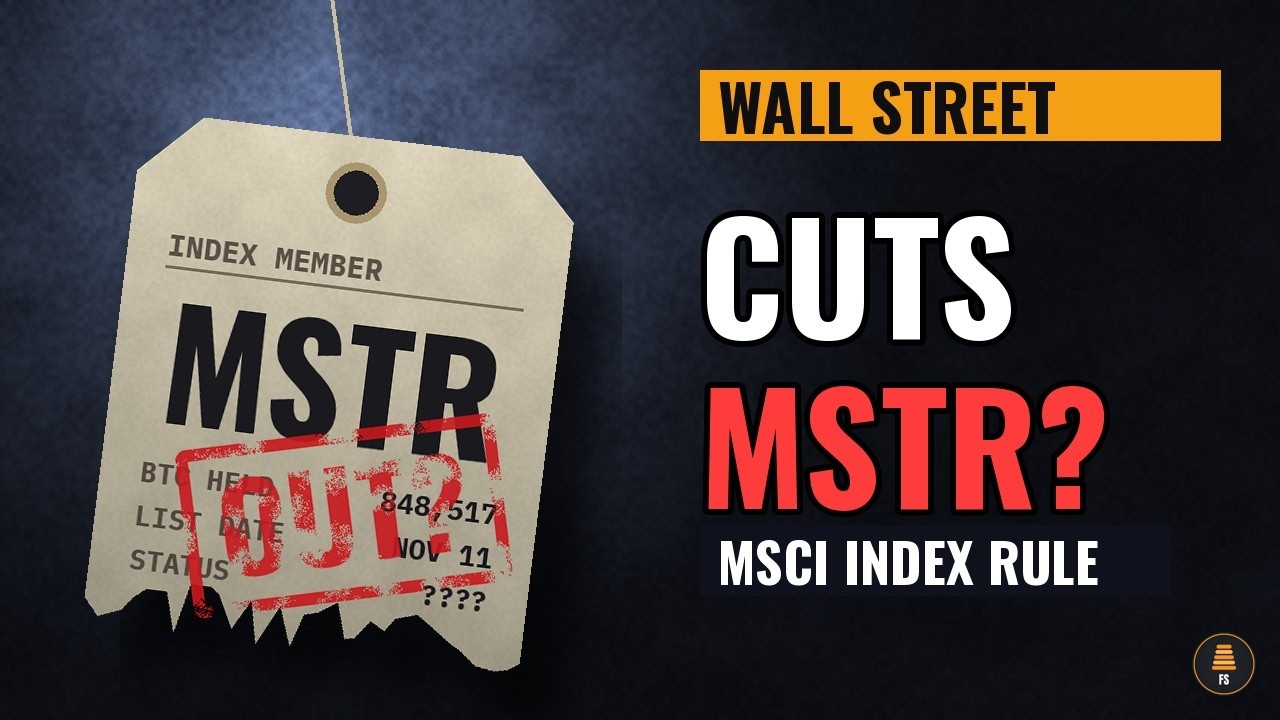 Wall Street vs Strategy: MSCI Rule Could Drop MicroStrategy (MSTR), Michael Saylor's Bitcoin Giant